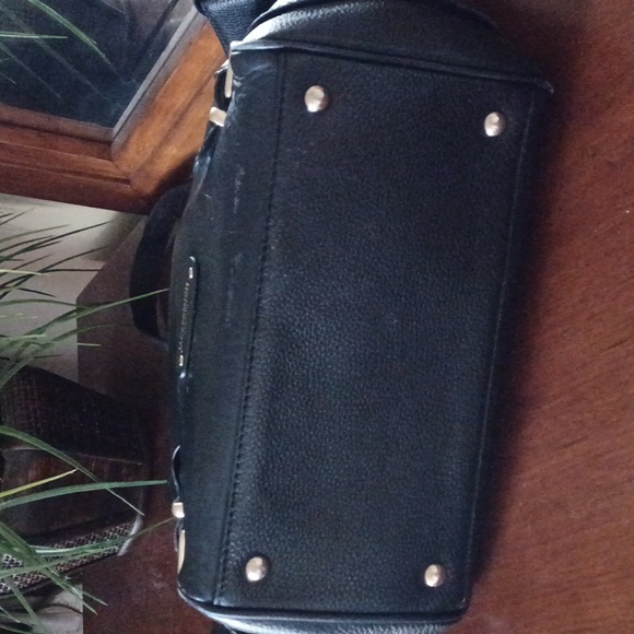 Jack French London Pebbled Leather Double Handle Zip Top Bag - Picture 6 of 12